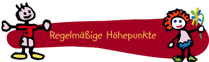 Regelmäßige Höhepunkte