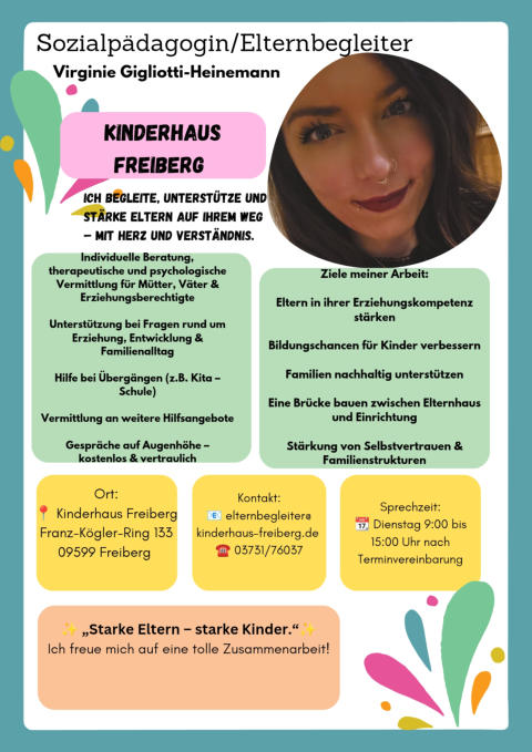 Elternbegleitung im Kinderhaus Freiberg